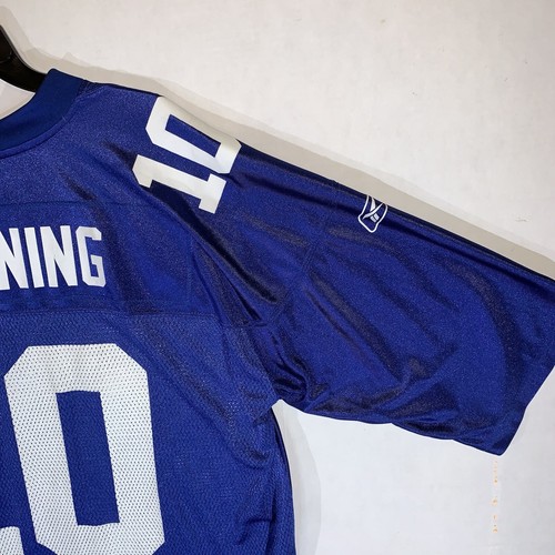 Vintage Eli Manning #10 New York Giants Reebok Super Bowl XLII Jersey Sz XL - Picture 17 of 23