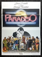 CINEMA PARADISO  ✯ CineMasterpieces 1988 ITALIAN 2SH ORIGINAL MOVIE POSTER