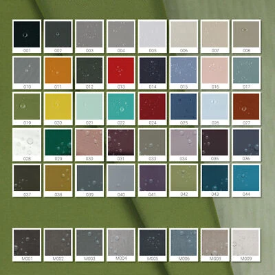 VMG-STORE Wasserabweisender Outdoor Stoff Gewebe Abdeckplane Zeltplane Oxford Markise 0,5m