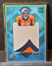 Bradley Chubb 2018 Panini Elements Xenon Rookie Materials Gold /50  #H-BC   H4c