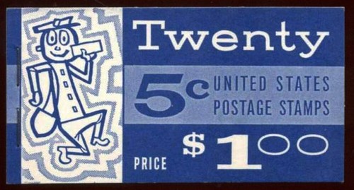 1963 Washington 5c BK112 MISCUT (4 Scheiben Sc 1213a) untagged MNH Slogan 2 - Bild 1 von 3