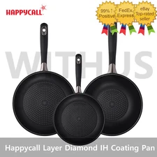 Happycall Original 5 Layer Diamond IH Coating Eco-Friendly Porcelain Frying Pan=