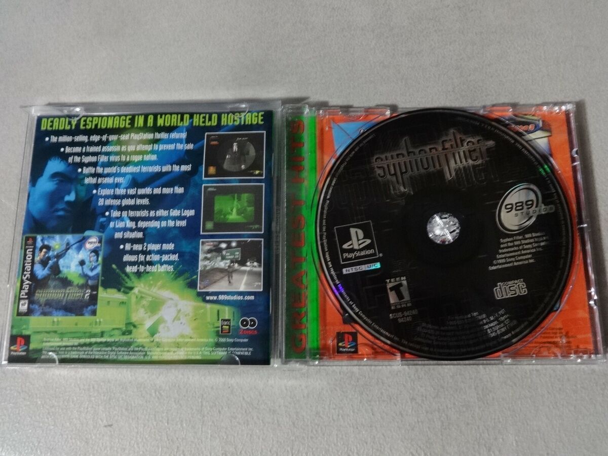 Syphon Filter Sony PlayStation 1 Video Games for sale