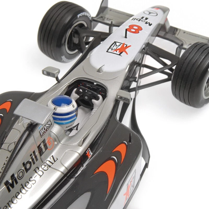 Mika Hakkinen McLaren MP4/13 1998 campione del mondo - 1/18 Minichamps - Immagine 4 di 4