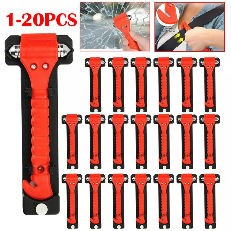 Car Safety Hammer Emergency Escape Tool Car Window Breaker and Seat Belt  Cutter