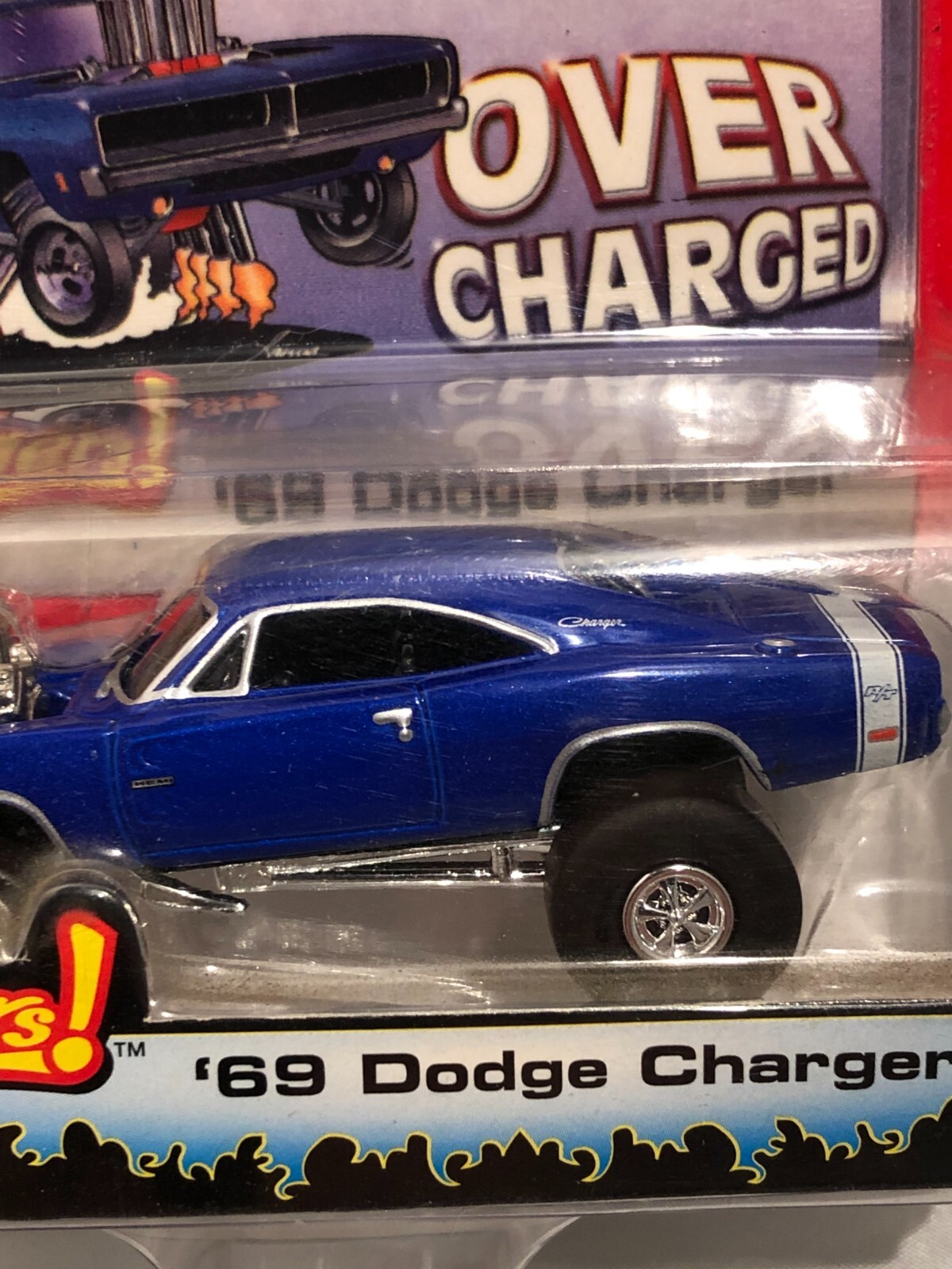Johnny Lightning Zingers 69 Dodge Charger Real Rubber Tires Rare!!!! eBay