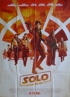 SOLO A STAR WARS STORY - NORMALES GROSSES FRANZÖSISCHES FILMPLAKAT