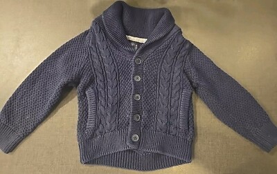 Jungen 3-4-5 Jahre Party süße Strickjacke Oberteil Sweatshirt Pullover Kleidung Next