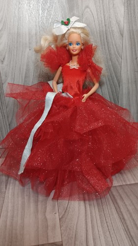 Barbie 1988 First Happy Holidays Special Edition Puppe mit Superstar Schmuck Vintage - Bild 10 von 24