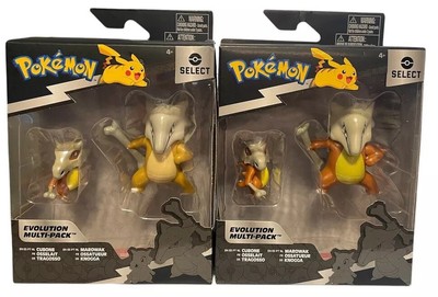 2-Pack Pokemon Select Evolution Multi Pack CUBONE & MAROWAK Factory Color ERROR!