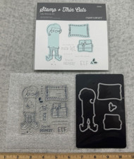 CTMH Stamp  Thin Cuts - Like Nobody Elf - Z3530 New Close To My Heart