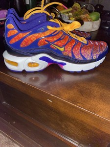 air max plus purple and orange