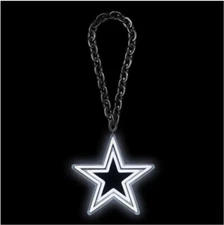 FOCO NFL Jumbo Fan Chain Neon Light Up Dallas Cowboys