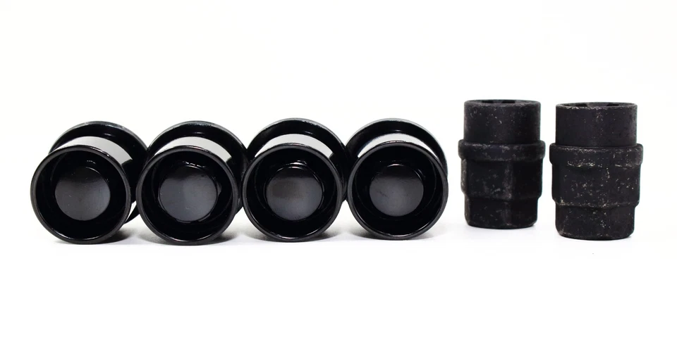 Set Of 4 Black OE Style Wheel Locks 12x1.5 2 Keys for Toyota 45700N2BK - Image 3 of 4