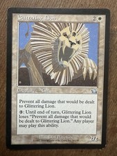 MTG Magic the Gathering Glittering Lion (10/143) Prophecy LP