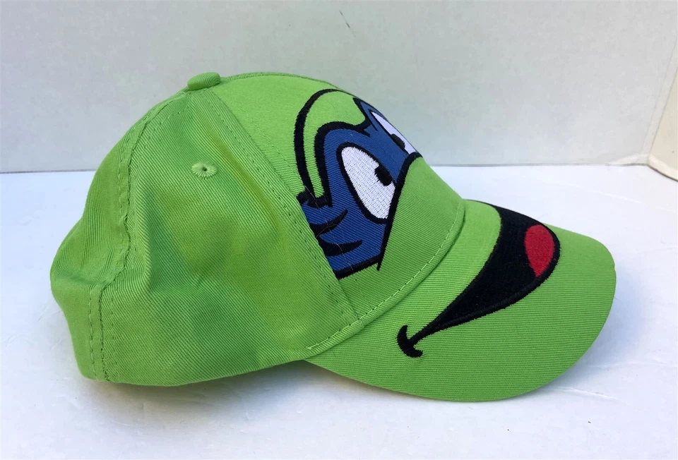 Boné de beisebol bordado RARO tamanho infantil adolescente mutante tartarugas ninja Leonardo - Imagem 3 de 4