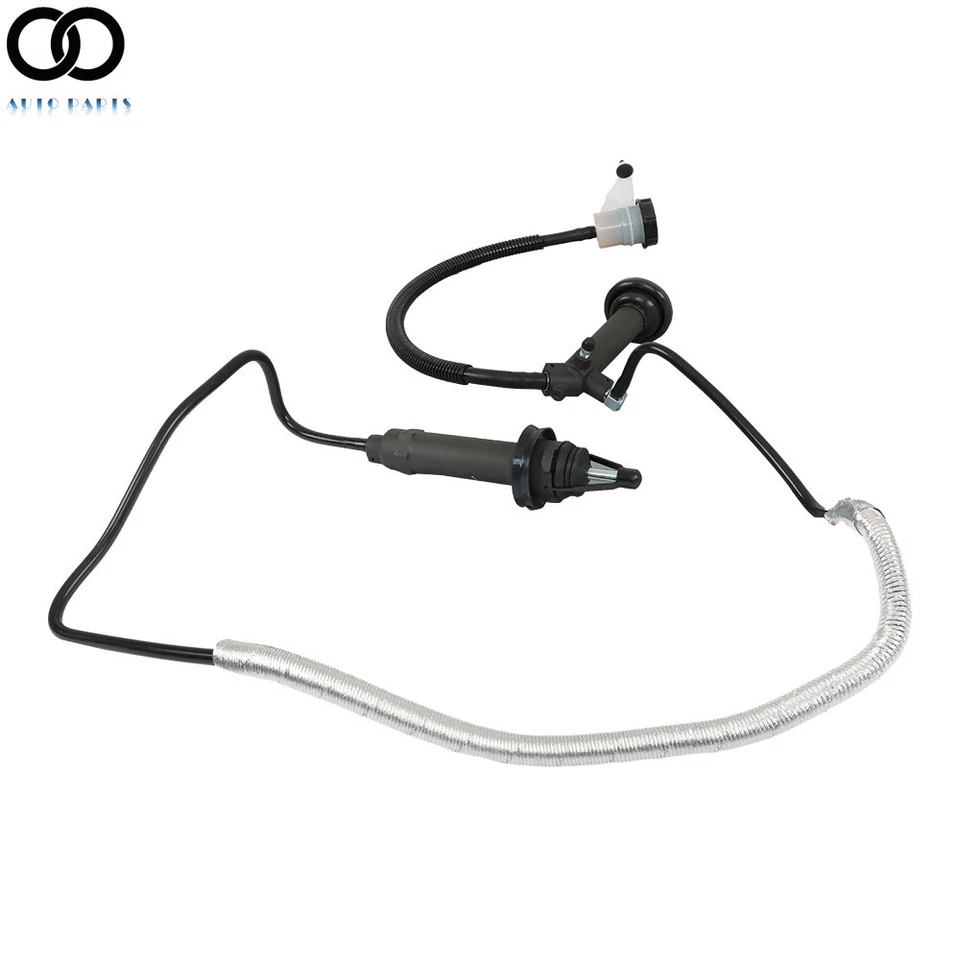 Conjunto de cilindro maestro y esclavo de embrague para 99-04 Ford F250 350 450 Super Duty Foto 2 de 4