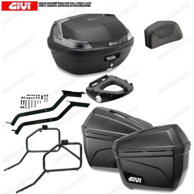 Set Bauletto B47NTML Platte Koffer E22N für Suzuki 650 GSF n Bandit 2007-2008