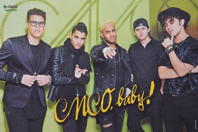 CNCO - A3 Poster 42x28cm - Clippings Fan Sammlung Band Plakat BRAVO Magazin