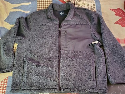 Chemise Homme Faded Glory 2XL (50-52) - 100% Coton Gris - Manches Longues - Occasion Très Bon état - Fabriqué Au Bangladesh