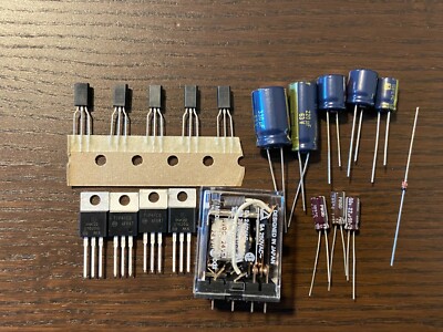 Marantz 2275 Power Supply Rebuild Recap Kit Capacitors Transistors Diodes Relay