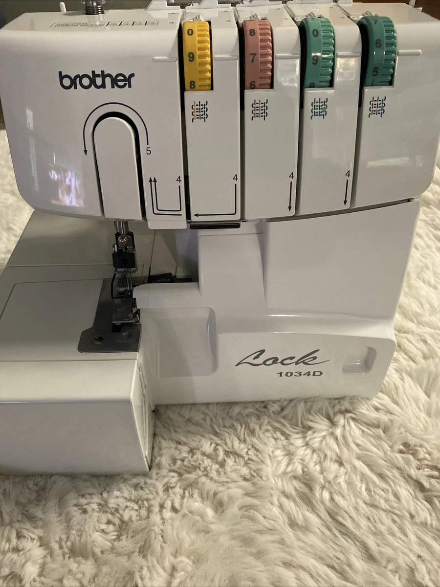 Brother Serger 1034D Heavy-Duty Metal Frame Overlock Machine 3D