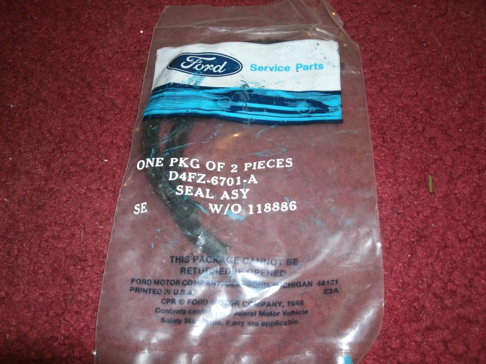 NUEVO EN STOCK 1974-1980 FORD MUSTANG II PINTO CAPRI 2300CC 140 CID CIGÜEÑAL SELLOS Foto 2 de 2