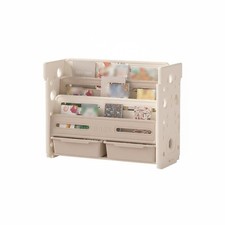 Kombiregal f&uuml;r B&uuml;cher und Spielzeug Multifunktional f&uuml;r Kinderzimmer, Wohnzimmer