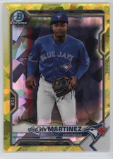 2021 Bowman Chrome Draft Sapphire Edition Yellow 47/99 Orelvis Martinez 2s2
