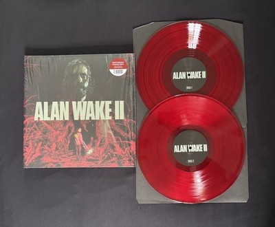 Alan Wake 2 OST Laced Records Exclusive Limited Edition Red Vinyl NEAR MINT
