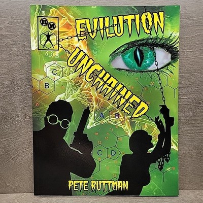 Evilution Unchained RPG Gaming Book 3 Act Mystery Adventure Champions Complete