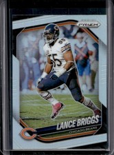 2025 Panini Prizm Lance Briggs Silver #257 Bears