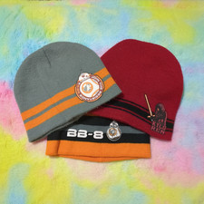 Star Wars Beanie Hats Winter BB-8 Kylo Ren Join The Resistance Lot Of 3