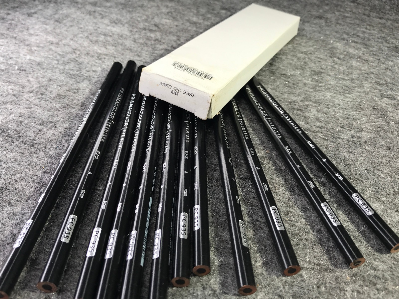 S - [pack Of 12] - Black 3363 (pc935)