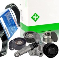 Bosch 6PK2498 Keilrippenriemen-Satz + Freilauf FüR Audi A4 VW