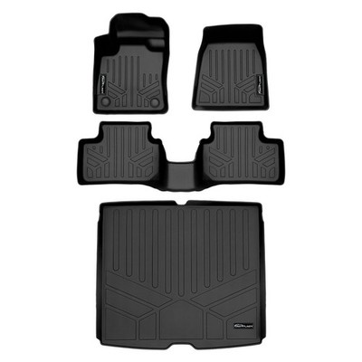 Smartliner Custom Fit 2 Row Floor Mats & Cargo Liner Set Black Fits 2022-23