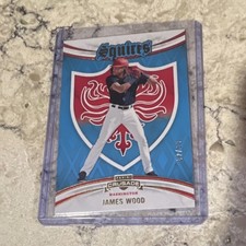 Panini 2024 Crusade James Wood #43 Squires Washington Serial Numbered 05/49