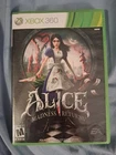 Alice Madness Returns Xbox 360 Complete CIB