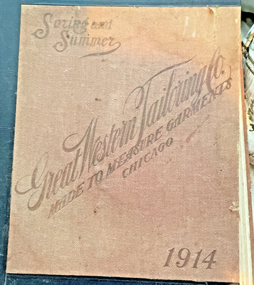 1914 Great Western Tailoring Co. Made to Measure Garments Spring Summer Catalog