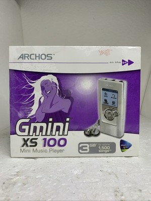 Vintage ARCHOS Gmini XE 100 Mini Music Player 3GB NEW IN BOX SEALED