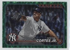 2024 Topps Series 1 Green Crackle Foil 267/499 Nestor Cortes Jr #51 1bn
