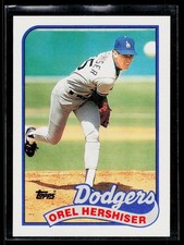 1989 Topps #550 Orel Hershiser