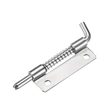 10pcs Carbon Steel Lock Bolt Spring Loaded Pin Latch 90mm Long Left