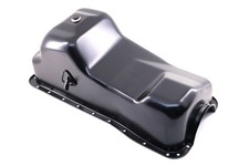 Steel Oil Pan Fits 19791995 Bb Ford 4294607.5l Mustang Fox Body Black