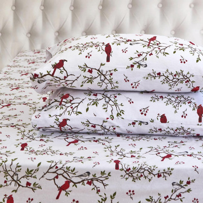 King Size 100% Turkish Cotton Flannel Sheet Set 4pc Warm Cozy Deep Pocket