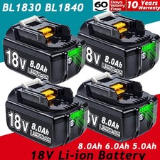 Per Makita batteria 18V 12,0Ah 8,0Ah 6,0Ah BL1860B BL1850B BL1830 batteria litio