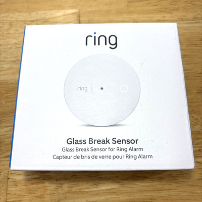 Ring Glass Break Sensor for Ring Alarm Security System - Z Wave - Sealed