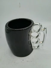 Fairly Odd Novelties Brass Knuckles Coffee Mug 4"x3" Unique Item