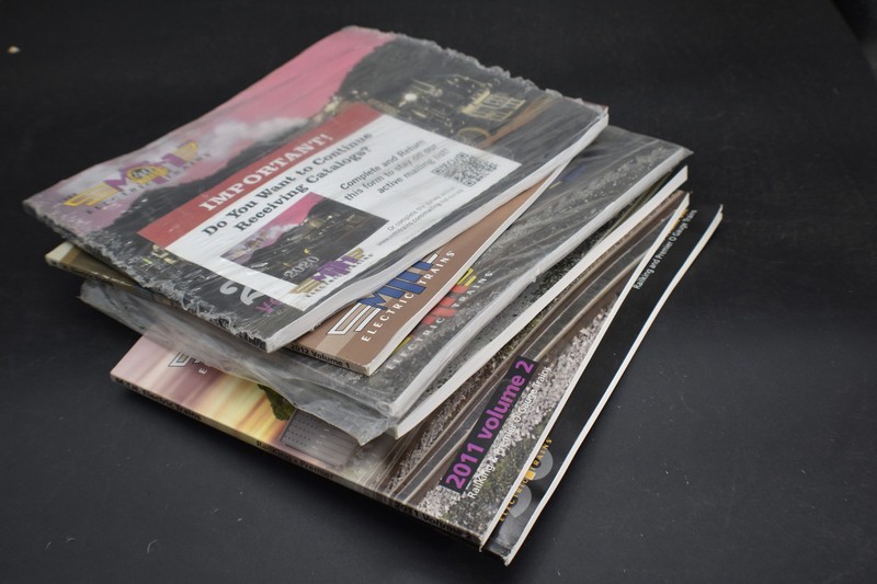 (9) 2010-2020 MTH Model Railroad Catalogs