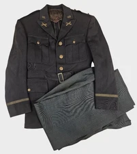 US WW2 - 2nd Lieutenant Vareuse and Pants (Authentic